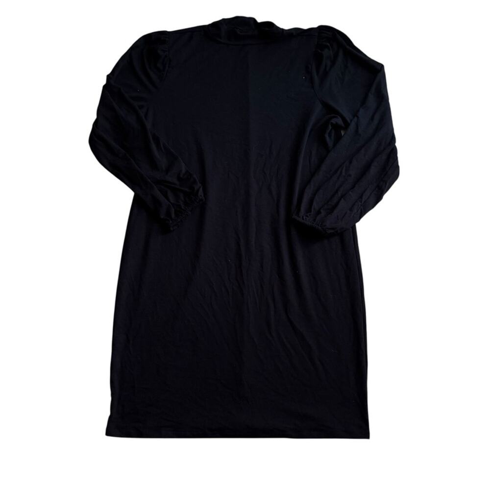 Torrid Black Mini Jersey Blouson Sleeve Dress